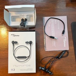 Bluetooth Headphones Optoma NU Force BE2